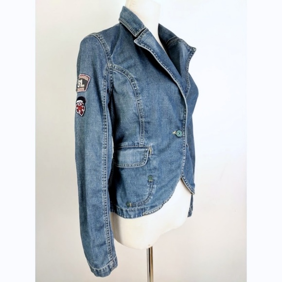 Vero Moda Jessica Denim Jacket Size 36 - Picture 3 of 8